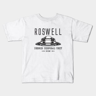 Roswell Debris Disposal Unit Kids T-Shirt